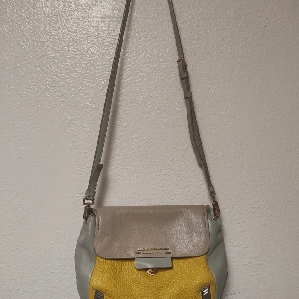 Marc Jacobs Sheltered Island colorblock leather handbag